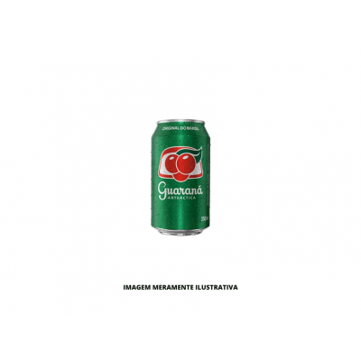 REFRIGERANTE - ANTARCTICA - LATA 350ml GUARANA